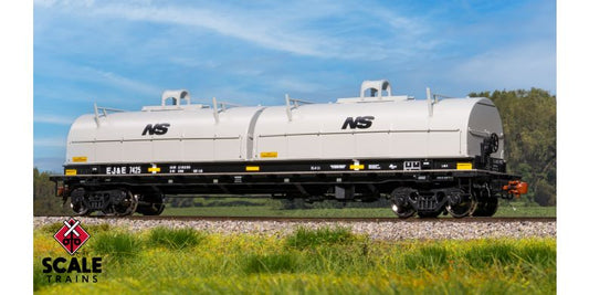 Rivet Counter Thrall 2-Hood Coil Steel Car, Elgin Joliet & Eastern/Non-Standard NS Hoods #7425 - SXT40307 : HO