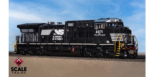 GE AC44C6M, Norfolk Southern/Horsehead/Sinewave #4084, DC/DCC Ready - SXT40848 : N