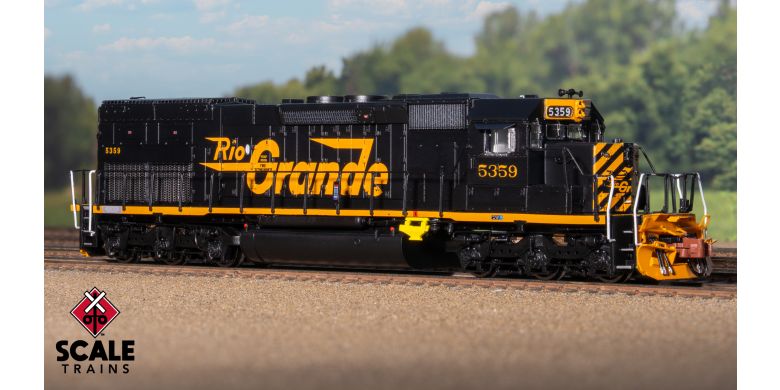 Rivet Counter EMD SD40T-2, Rio Grande/Late/Positive Traction Control (PTC), DC/DCC Ready #5359 - SXT41037 : N