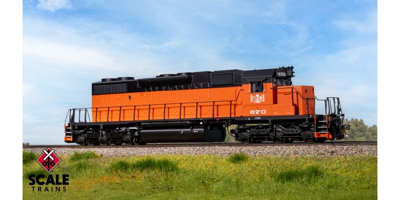 EMD SD38-2, Bessemer & Lake Erie #870, DCC & Sound - SXT41214 : HO