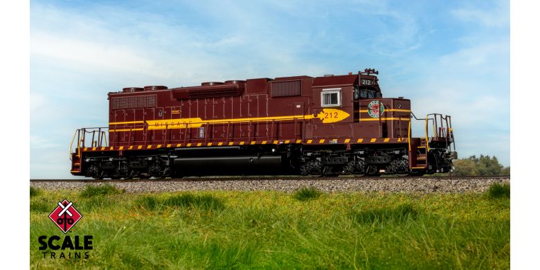 EMD SD38-2,Duluth Missabe & Iron Range/DM&IR/Red Lettering/Crooked Arrow #212 , DCC & Sound - SXT41266 : HO