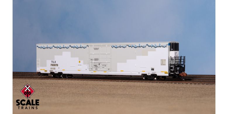 Trinity 82' 7883 Mechanical Reefer, Trinity Leasing/TILX/ex-BNSF Patched with Roofline Icicles/Carrier HVAC #793014 - SXT41822 : N