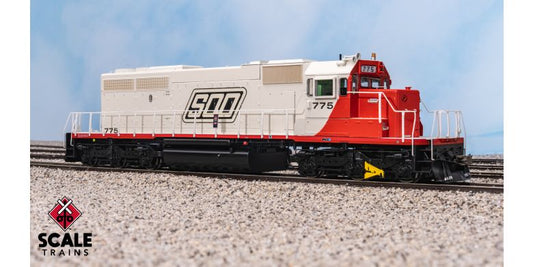 EMD SD40-2, Soo Line/Red & White/Parallelogram/Saturn 6552 Strobe Light #782 DC/DCC Ready - SXT42171 : HO