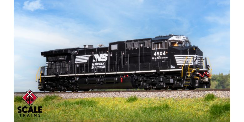 Wabtec AC44C6M, Norfolk Southern/Horsehead/Sinewave #4504 DCC/Sound - SXT42462 : HO