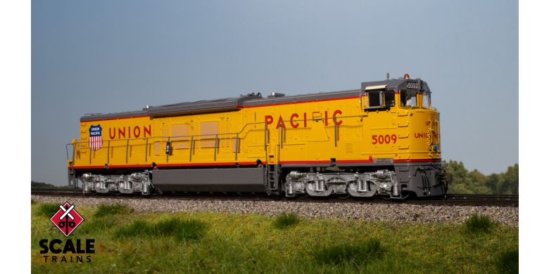 GE U50C, Union Pacific/Modified Nose Door #5009 DCC & Sound - SXT70117 : HO