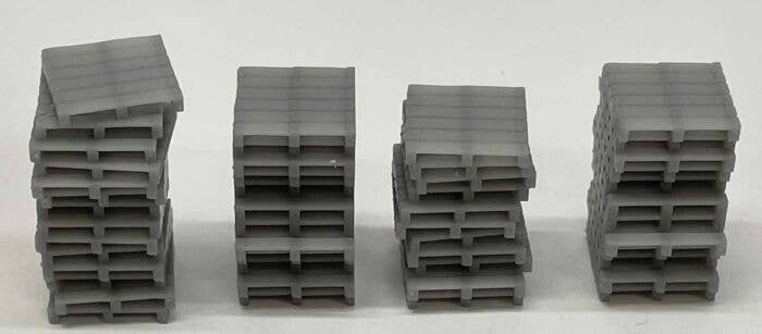 Tall Pallet Stacks -- Undecorated pkg(4) - 31525 : HO