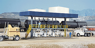 Tanker Truck Loading Rack -- Kit - 3169 : HO