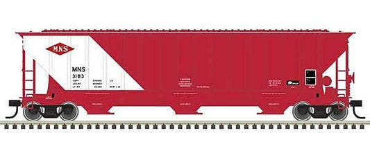 Thrall 4750 3-Bay Covered Hopper Minniapolis Northfield & Southern MNS #3303 - 20006646 : HO