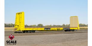 BSC F68AH Bulkhead Flatcar Trailer Train TT Logo TTPX 81139 - 38380 : HO