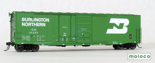 St. Cloud built F 6-70 50' XM Combo 14-0 Dr. Repaint BN Green GN #36295 - 70536-01 : HO