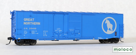 St. Cloud built 50' XM Combo 14-0 Dr. Repaint Hillyard Big Sky Blue GN #36523 - 70535-02 : HO