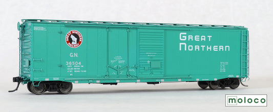 St. Cloud built 50' XM Combo 14-0 Dr. Repaint '66 Glacier Grn Empire Builder GN #36696 - 70533-04 : HO