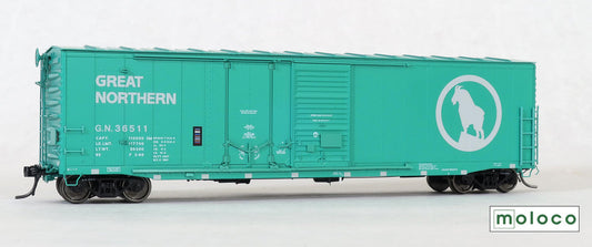 St. Cloud built 50' XM Combo 14-0 Dr. Repaint Glacier Green Big Sky Blue GN #36511 - 70534-01 : HO