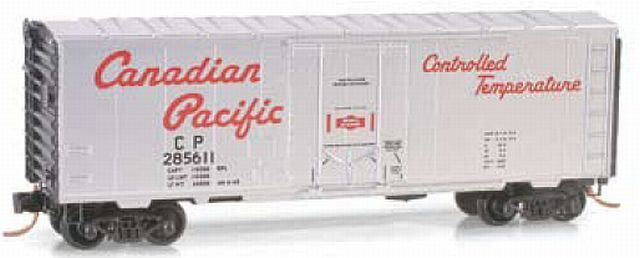 40 FT Plug Door Boxcar w/o Roofwalk Canadian Pacific CP 285611 - 07400040 : N