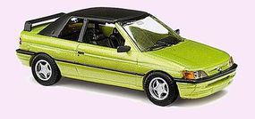 1991 Ford Escort Cabrio Convertible Light Green - 45708 : HO