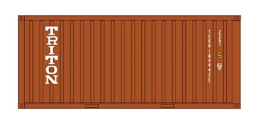 20' Corrugated Container Triton 2-Pack - 30062 : HO