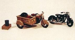Classic 1947 Motorcycles (2)/Service Side Car Box (1) Kit - 905 : HO