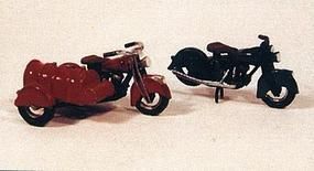 Classic 1947 Motorcycles (2) Fuel/Oil Service Tank Side Car (1) Kit - 906 : HO
