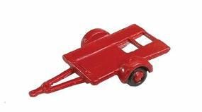 Small Utility Trailer - Army Green - 159 : HO