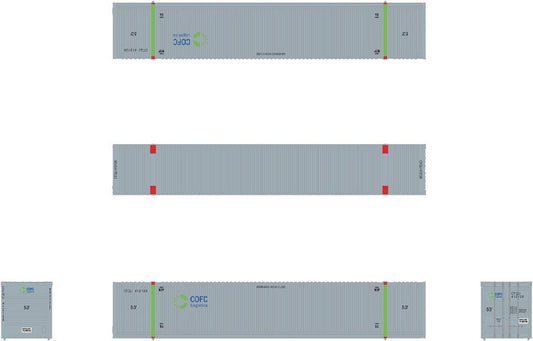 CIMC 53 FT Corrugated Dry Container COFC Logistics 412179 - 10325 : N