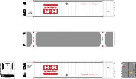 53 Ft Container-10490 : HO