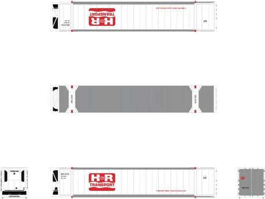 CIMC 53 ft. Reefer Container H&R Transport HRTU 673903 - SXT10301 : N