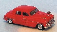 1951 Dodge Coronet Fire Chief's Car Kit - V076 : HO
