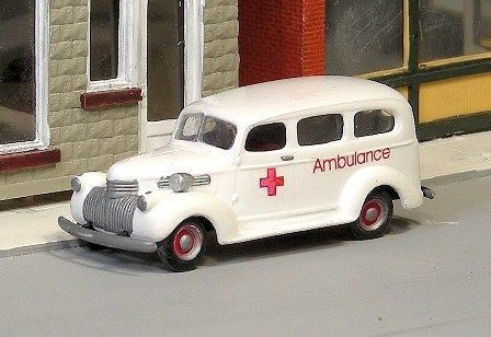 1941-47 Chevy Ambulance Kit - V204 : HO