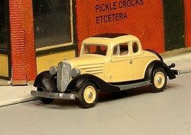 1934 Chevy 5 Window Coupe Kit - V236 : HO