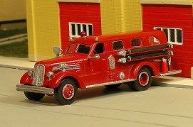 1946-51 Seagrave Sedan Cab Pumper Kit - V256 : HO