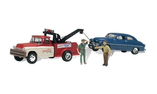 Wayne Recker's Tow Service Auto Scenes - AS5524 : HO