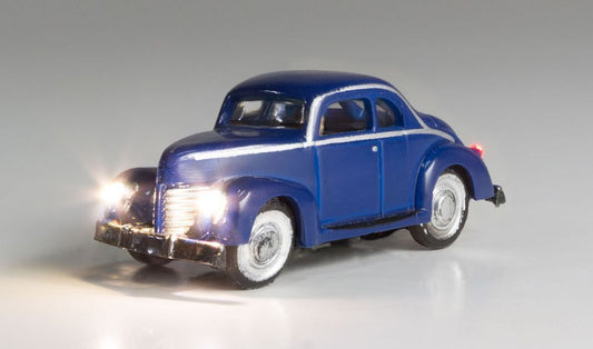Blue Coupe Just Plug Lighted Vehicle - JP5618 : N