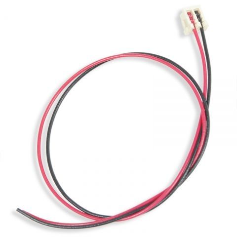 JST Speaker Connector 2-Pin w/30-Gauge Wire Red &amp; Black Wires - 1654