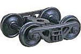 A.S.F. 100-Ton Roller Bearing Self-Centering HGC Trucks w/Code 88 36" Smooth-Back RP-25 Wheels 1 Pair - 1569 : HO