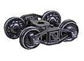 Bettendorf T-Section Self-Centering HGC Leaf-Spring Caboose Trucks w/Code 88 33" Ribbed-Back RP-25 Wheels 1 Pair - 1581 : HO