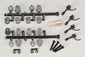 #38 HO Scale 30-Series Plastic Couplers with Gearboxes - Medium (9/32") Centerset Shank - 38 : HO