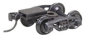 Bettendorf 50-Ton Fully Sprung Metal Trucks w/Whisker Couplers Kit Code 110 33" Smooth-Back RP-25 Metal Wheels 1 Pair-502 : HO