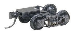 Arch Bar Fully Sprung Metal Trucks w/Whisker Couplers Kit w/Code 110 33" Ribbed-Back RP-25 Wheels - 503 : HO