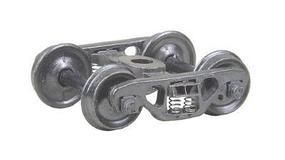 #518 HO Scale Barber® S-2 70-Ton Roller Bearing Trucks with 33" Smooth Back Wheels - Metal Fully Sprung - 518 : HO