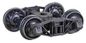 Arch Bar Self-Centering HGC Trucks w/Code 110 33" Ribbed-Back RP-25 Wheels 1 Pair - 561 : HO