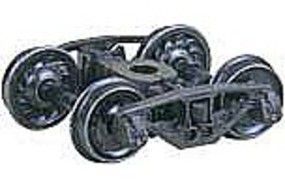 National Type B-1 50-Ton Self-Centering HGC Trucks w/Code 110 33" Ribbed-Back RP-25 Wheels 1 Pair - 567 : HO