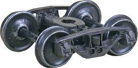 National Type B-1 50-Ton Self-Centering HGC Trucks w/Code 110 33" Smooth-Back RP-25 Wheels 1 Pair - 568 : HO