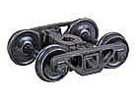 Barber - Bettendorf Self-Centering HGC Leaf-Spring Caboose Trucks w/Code 110 33" Smooth-Back RP-25 Wheels - 582 : HO
