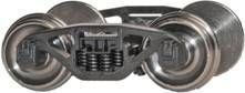 50-Ton Dalman Trucks w/33" Metal Semi-scale Wheelsets - 201 : HO