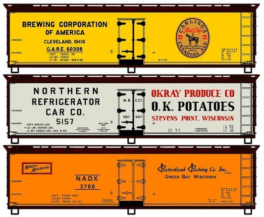 40 Ft Wood Reefer-60308 : HO