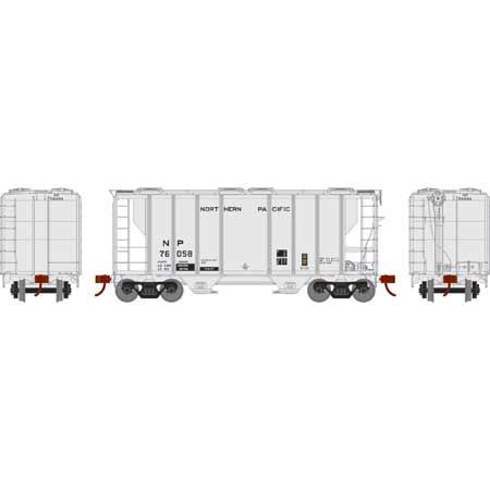 PS-2 2600cf 2-Bay Covered Hopper Northern Pacific-63799 : HO