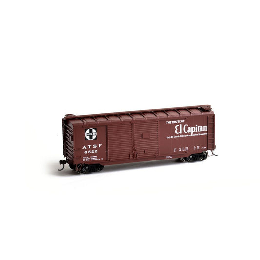 40' Double Door Box Santa Fe ATSF 6522 - 14726 : HO