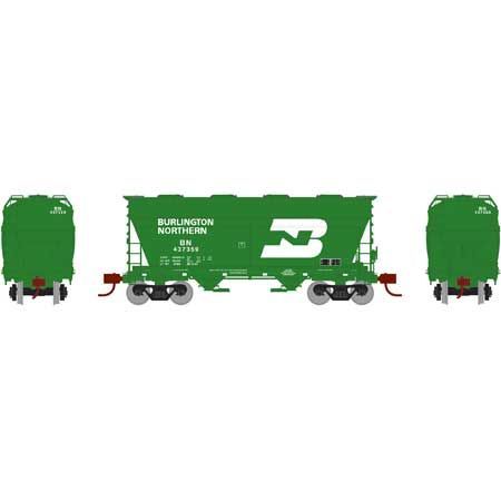 ACF 2970 2-Bay Covered Hopper BN-23449 : N