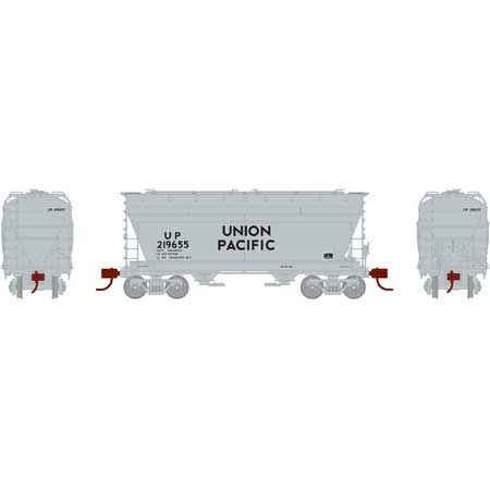 ACF 2970 2-Bay Covered Hopper Union Pacific UP-23457 : N