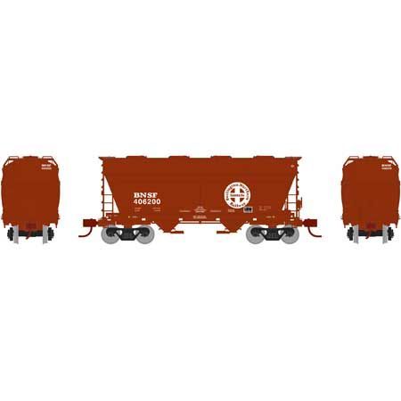 ACF 2970 2-Bay Covered Hopper Burlington Northern Santa Fe-23442 : N